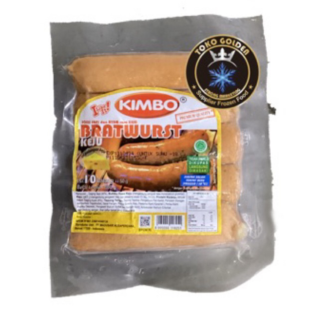 

kimbo sosis sapi bakar keju mini 500gr 10s