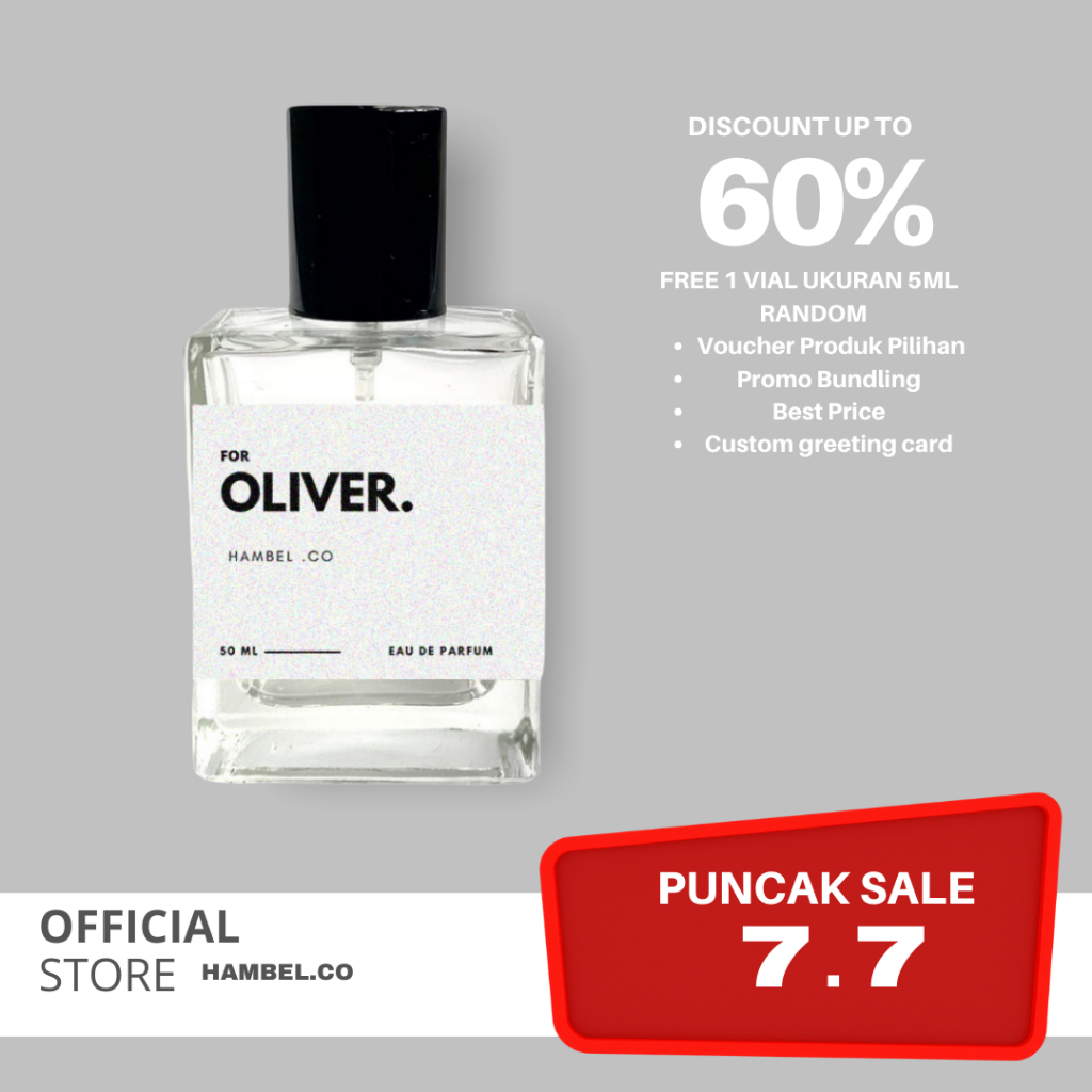 HAMBEL.CO - For Oliver | Vanilla &amp; Coffee | parfum Unisex