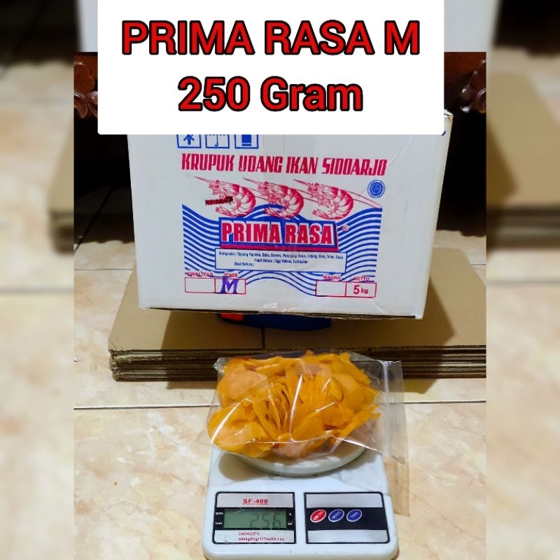 

Kerupuk Udang Ikan Sidoarjo Prima Rasa (M) 250 Gram