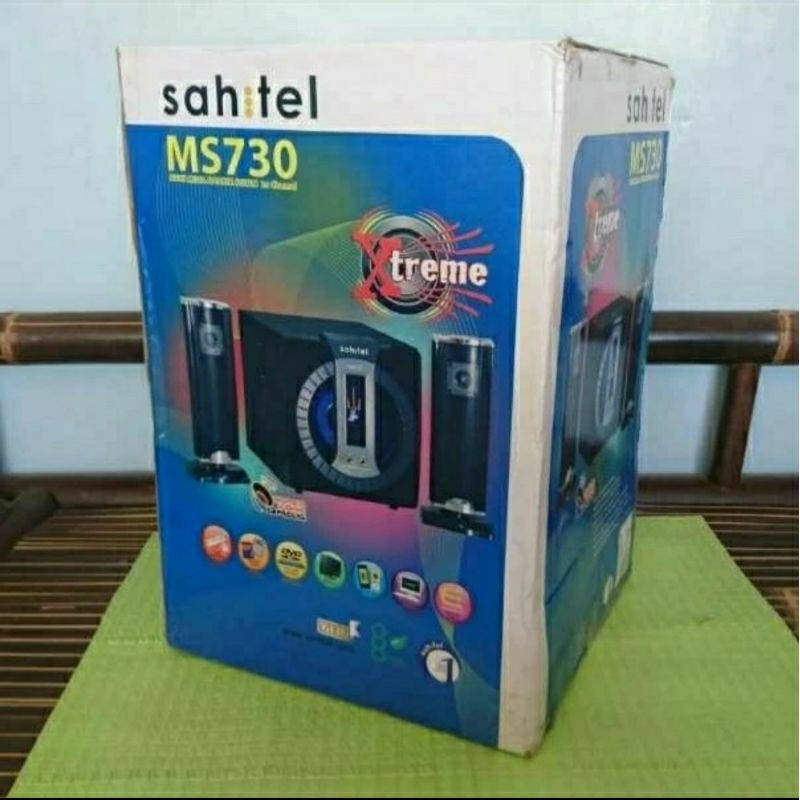 Speaker Aktif Multimedia Usb mp3 Radio FM Super Vibra Bass MS730