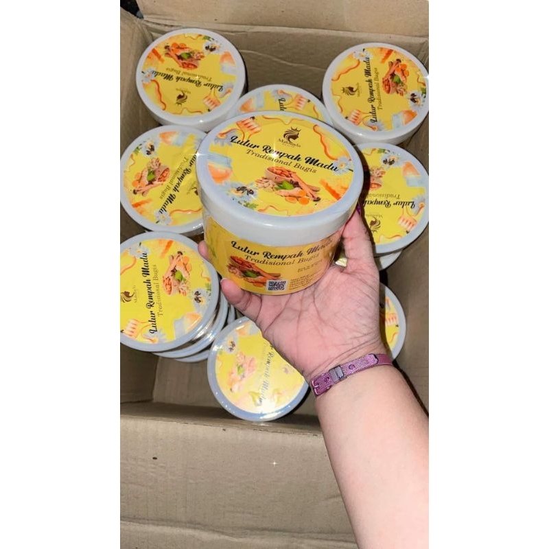 Lulur rempah madu tradisonal Bugis BPOM