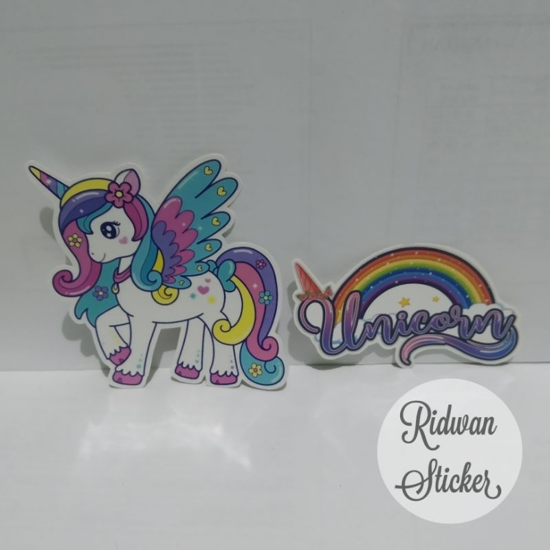 

Sticker Unicorn Character Case Hp, Stiker Kuda Poni Logo Laptop aesthetic pack kawaii