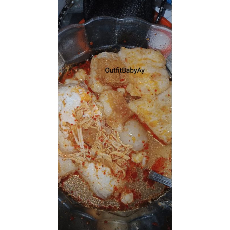 

Baso Aci isi Ayam Suwir Pedas