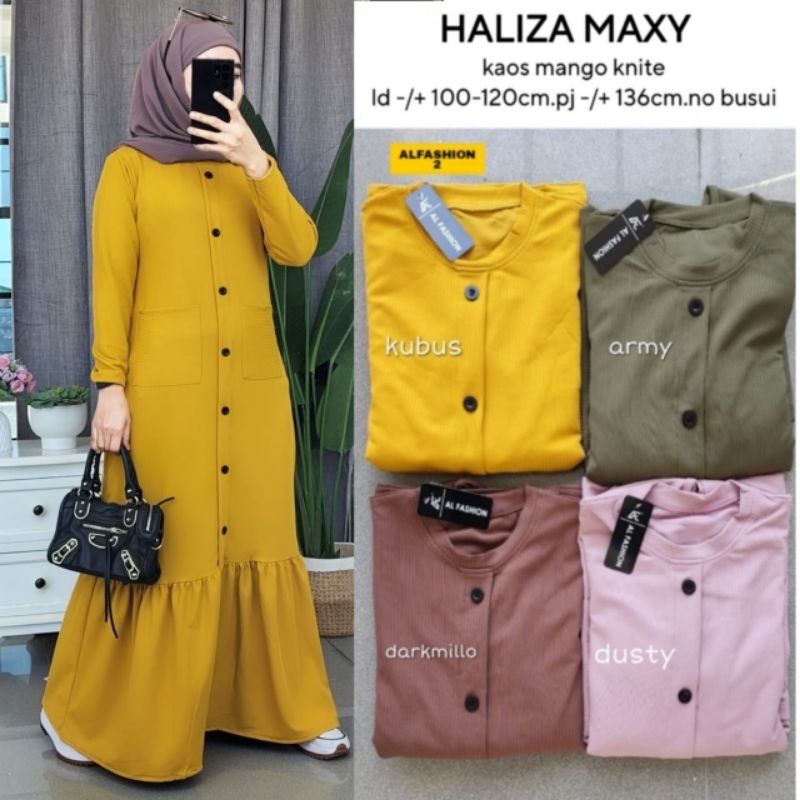 HALIZA MAXY DRESS ORI BY ALFASHION