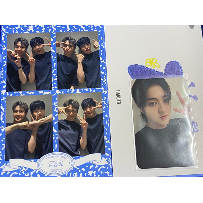 jihoon haruto treasure membership kit 2.0 4cuts memkit pc jaehyuk asahi jeongwoo junghwan hyunsuk yo