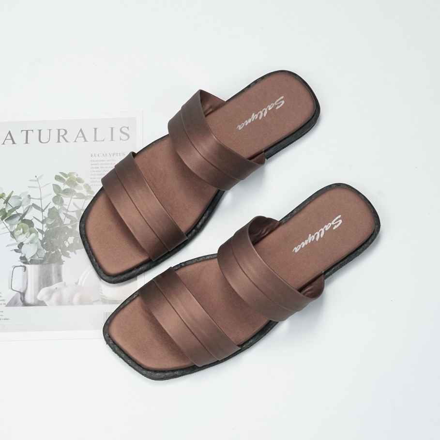 Sandal Flat Tali Wanita - Anaya