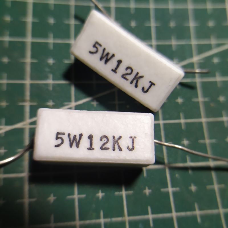 resistor kapur 12k 5w 5watt