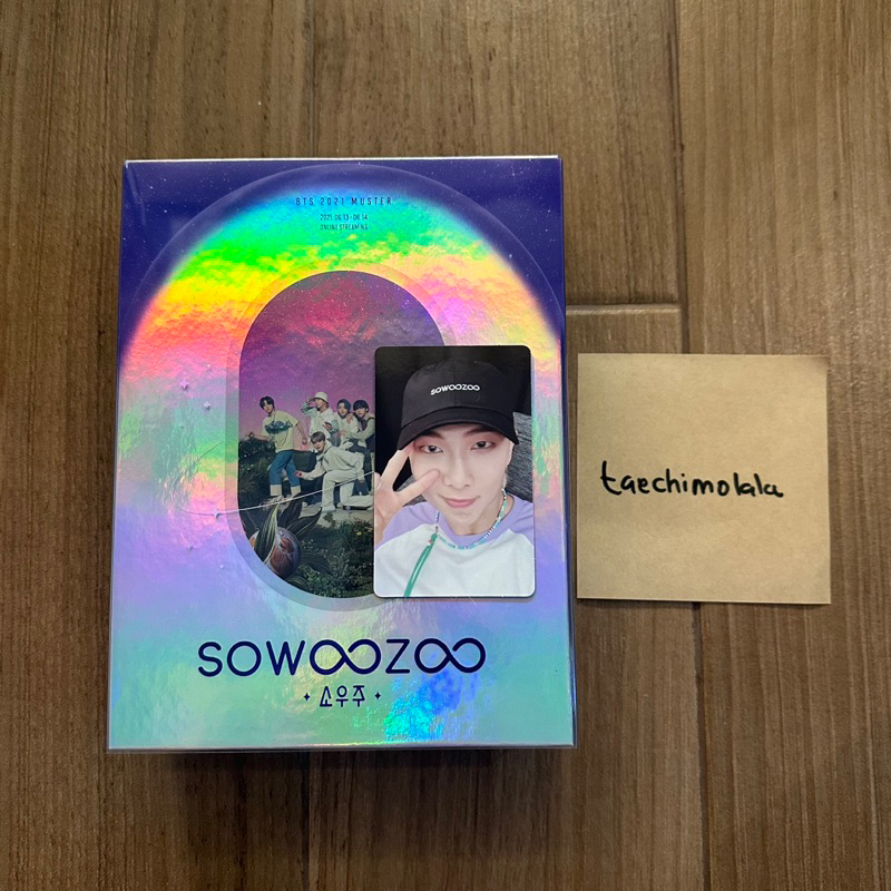 BTS Muster Sowozoo Bluray Fullset with RM Photocard Official t. BR SWZ pc namjoon joonie