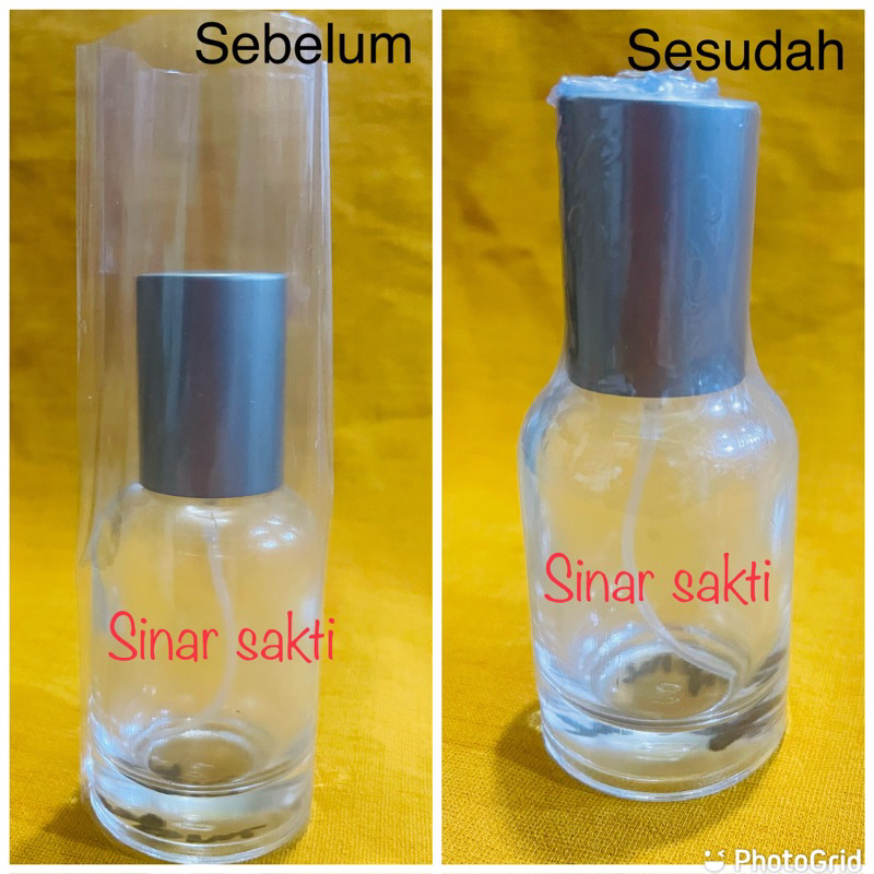 plastik segel botol parfum le labo 30ml 50ml / segel plastik le labo