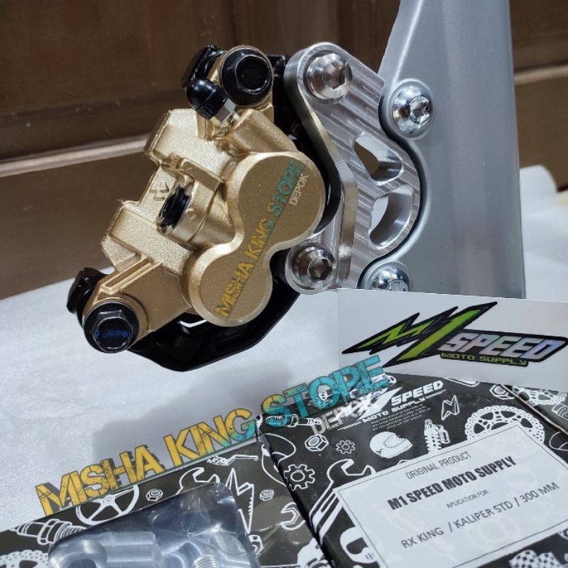 BREKET KALIPER STANDAR RX KING PIRINGAN 300 CNC M1