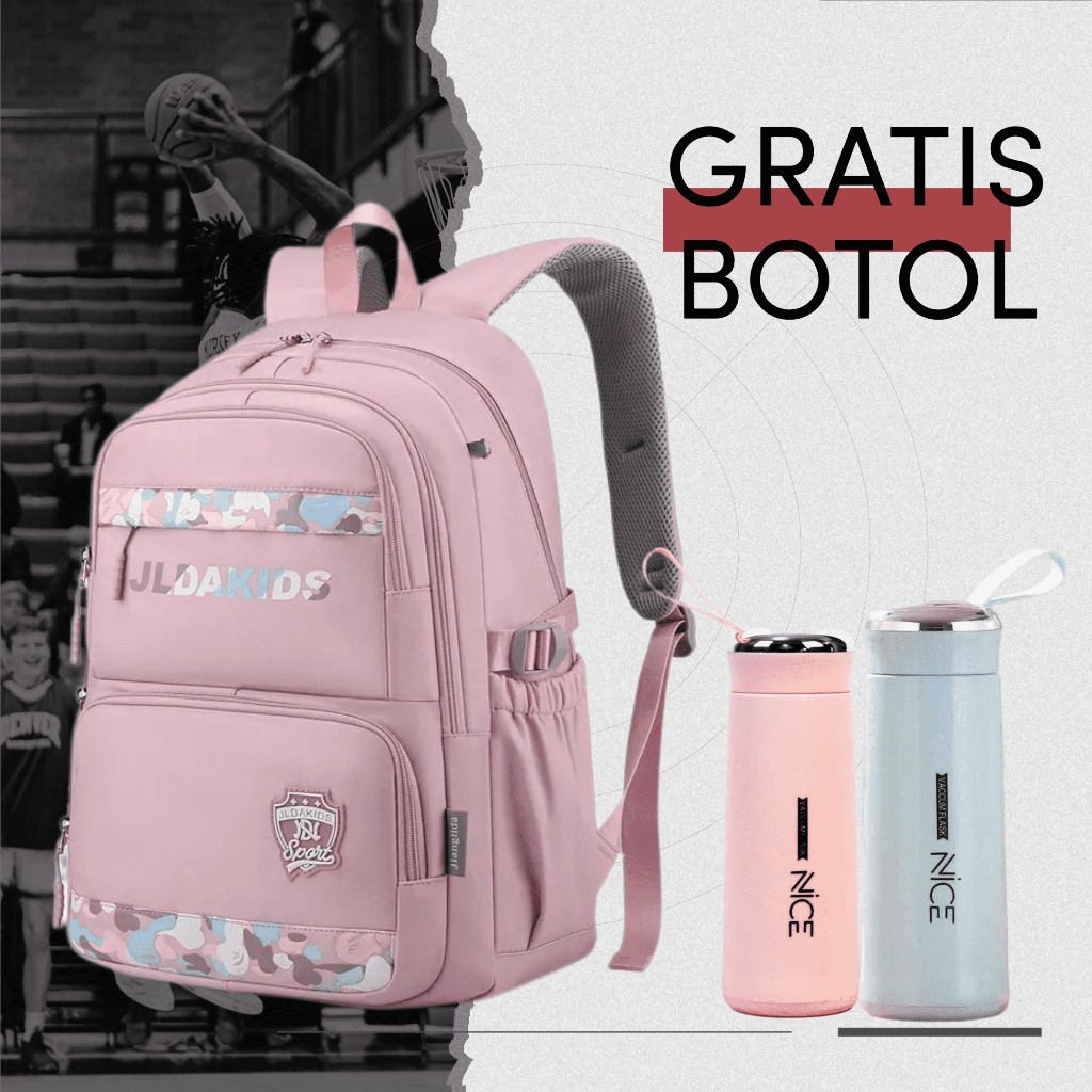 Ananta-tas ransel anak perempuan korea sd smp sma