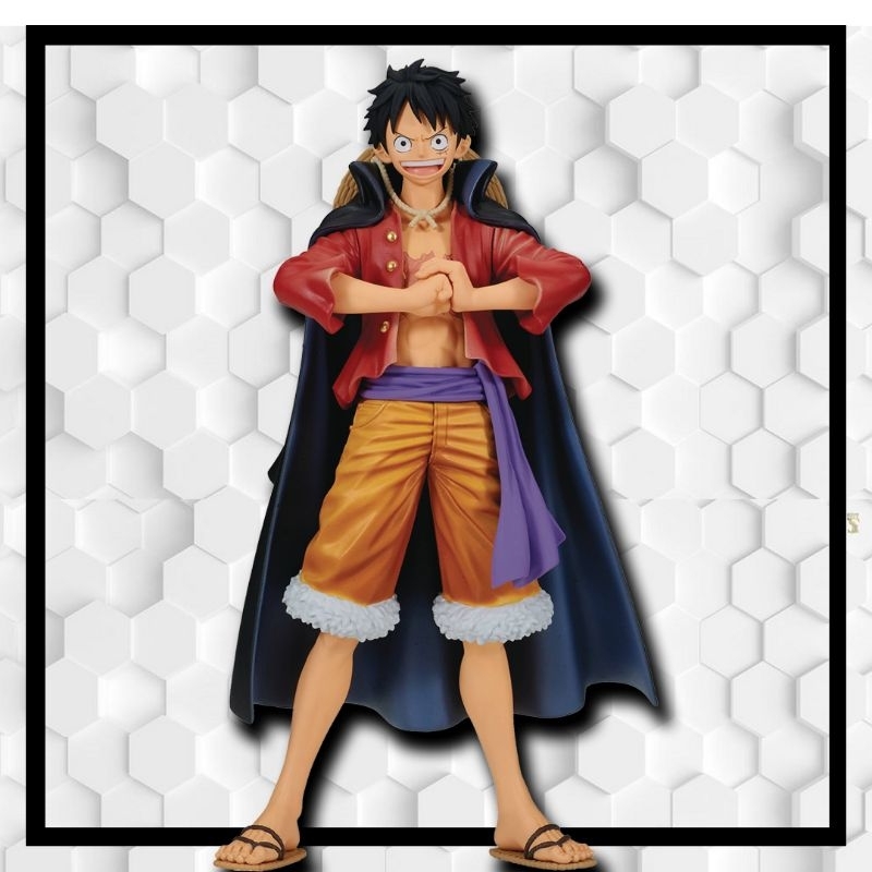 Jas Jubah Luffy One Piece Wano Cosplay PREORDER