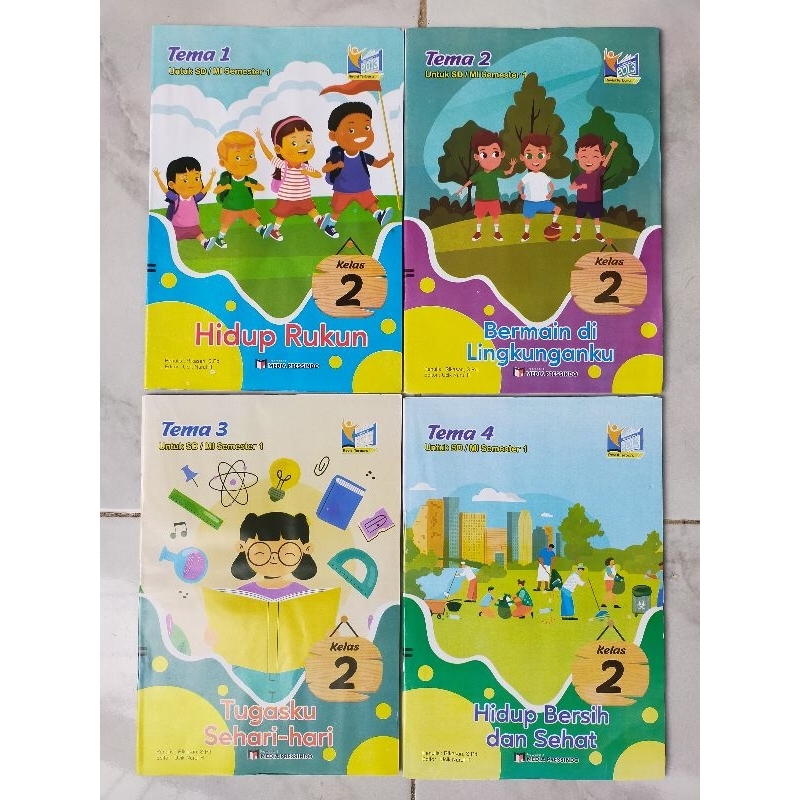 Paket LKS Tematik Media Pressindo SD Kelas 2 Semester 1 K13 Revisi Terbaru