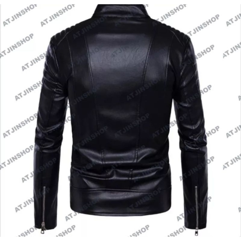 Jaket Kulit Pria Keren Jaket Pria Kulit Asli Jaket Motor Elegant