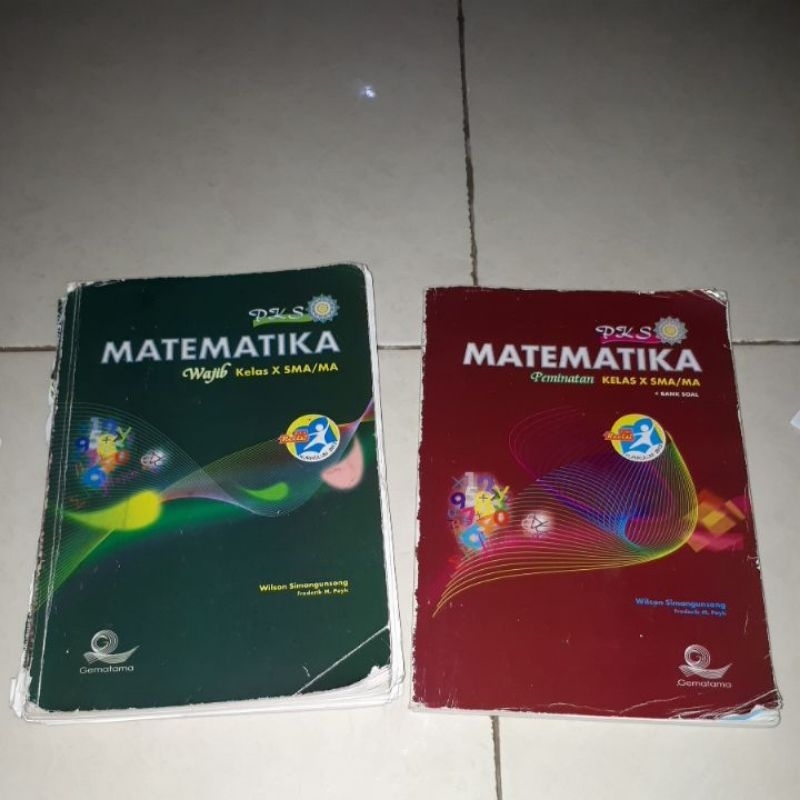 matematika Wajib/Matematika Peminatan kelas 10 Pks