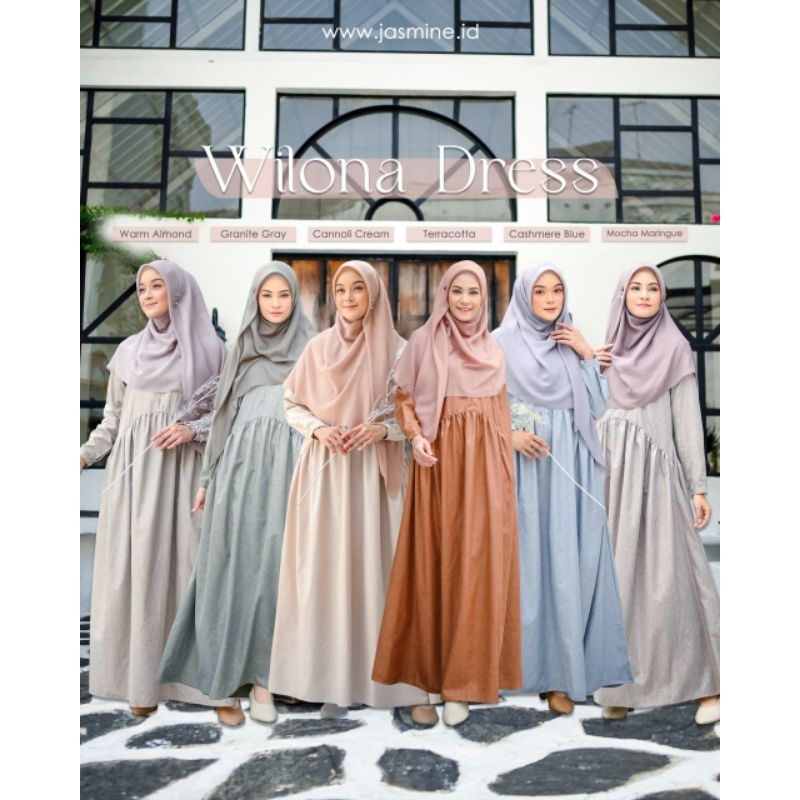 Wilona Dress Jasmine By Lidia Hadiwinoto