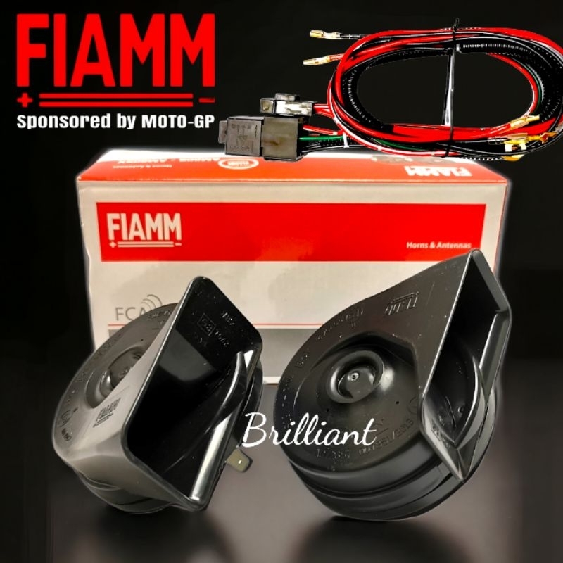 Klakson Dobel Keong - FIAMM Original - 12v