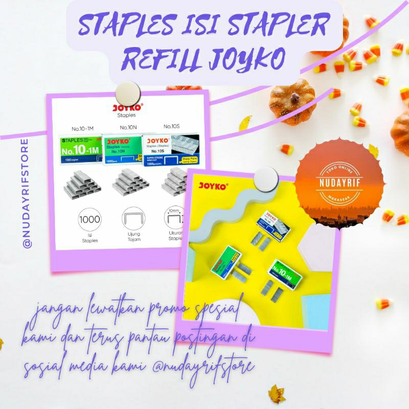 

P.13_STAPLES ISI STAPLER REFILL JOYKO