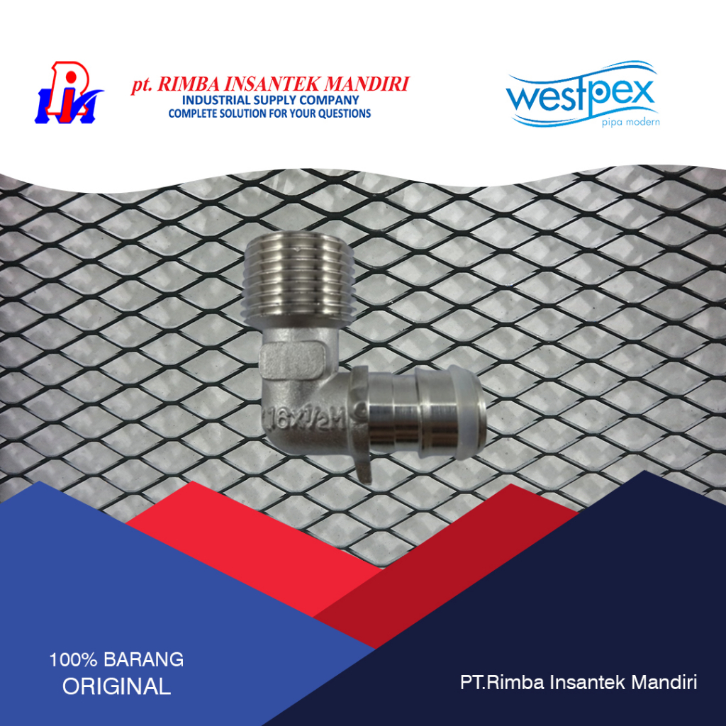 WESTPEX / KENI DRAT DALAM EXPANDER COPPER FEMALE ELBOW L20-1/2FC