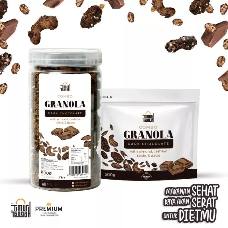 

[READY] ❤ GRANOLA DARK COKELAT DARI TIMUR TENGAH 500 GRAM