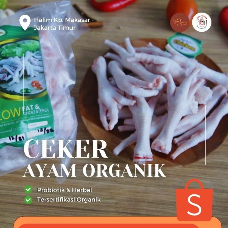 

Ceker Ayam Organik (Berkah chicken Organik)