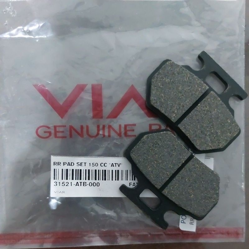 Kampas Rem Viar  ATV 150cc Depan atau belakang *ORIGINAL VIAR*