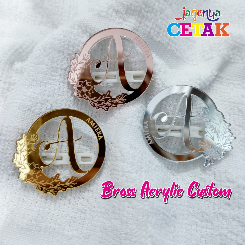 Bros Hijab Custom | Bros Nama | Bros Akrilik Nama