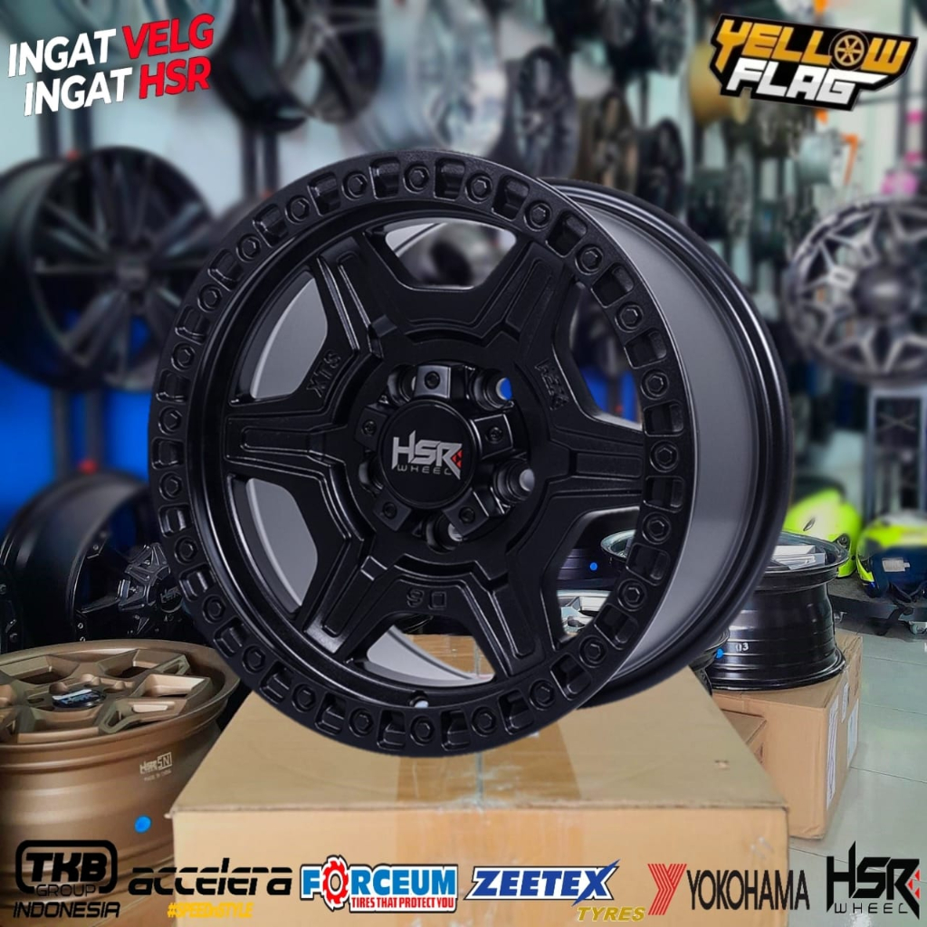 Velg Mobil L300 Ring 15 Hsr XTS 06 velg racing offroad Grandmax Luxio Rush