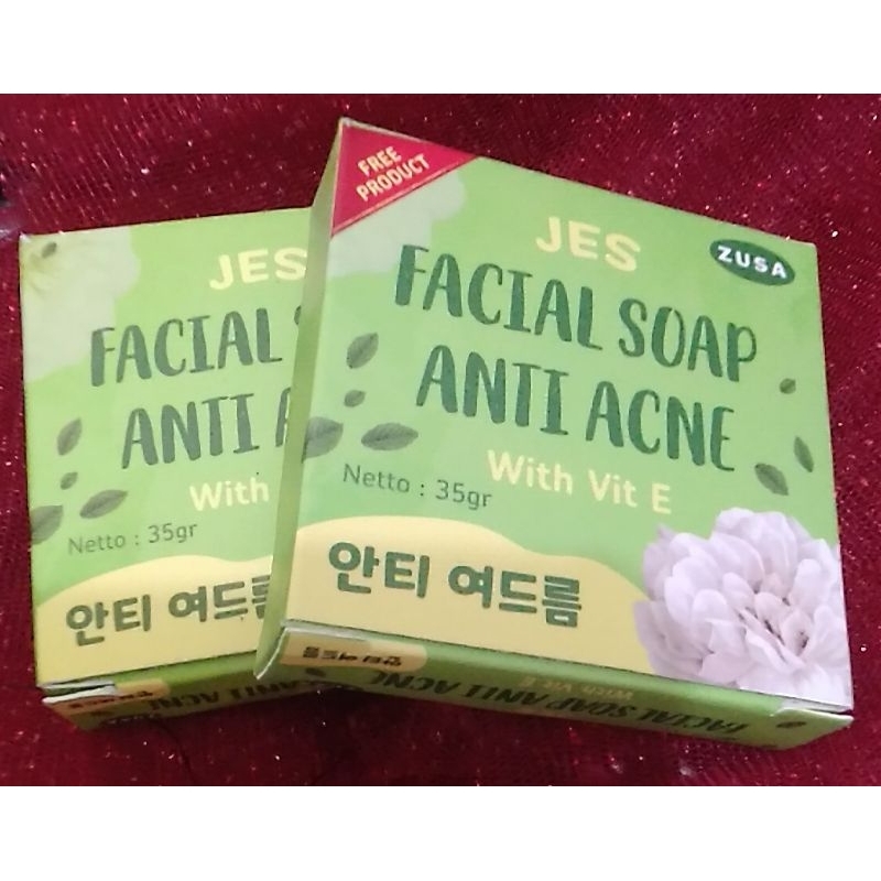 jestham brightening soap / acne soap