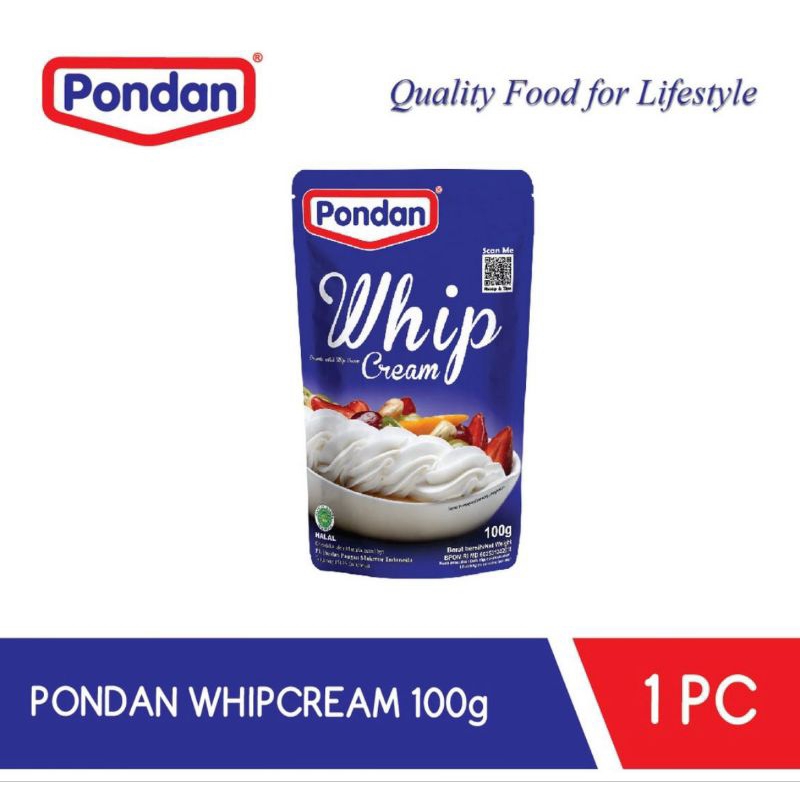 

POndan Whipcream 100GR