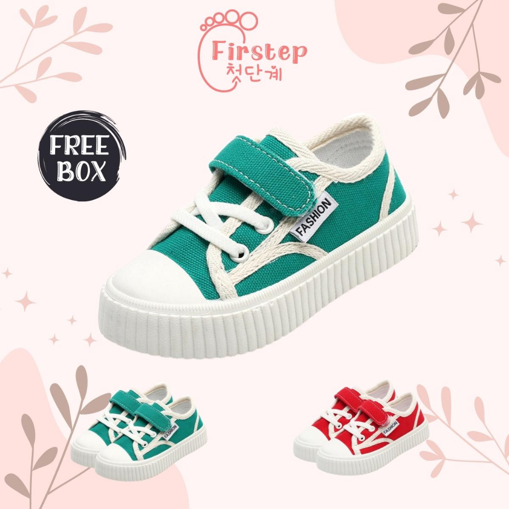 Sepatu Anak Perempuan Dan Laki Laki Import Sneaker Anak Usia 1-5 Tahun  FS150