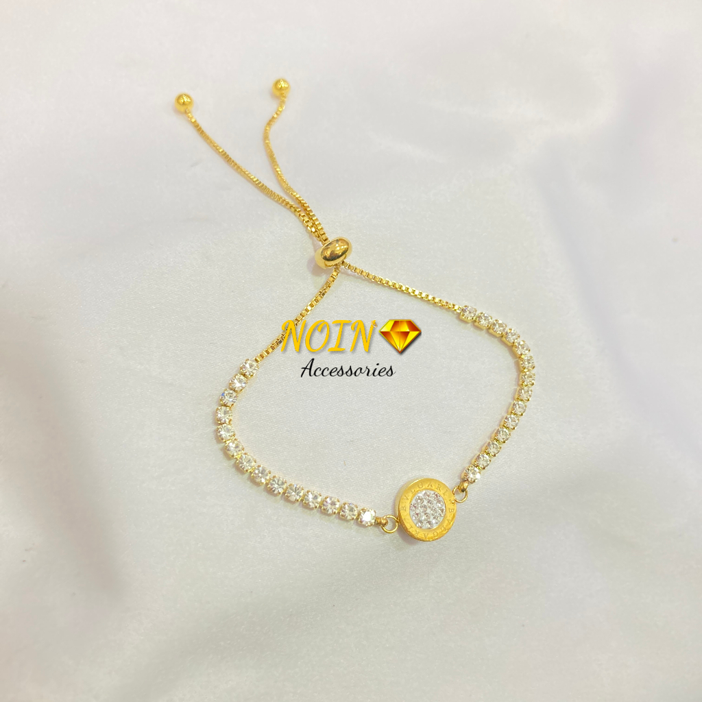 Gelang Titanium Korean Style Anti Karat Anti Alergi Aksesoris Fashion