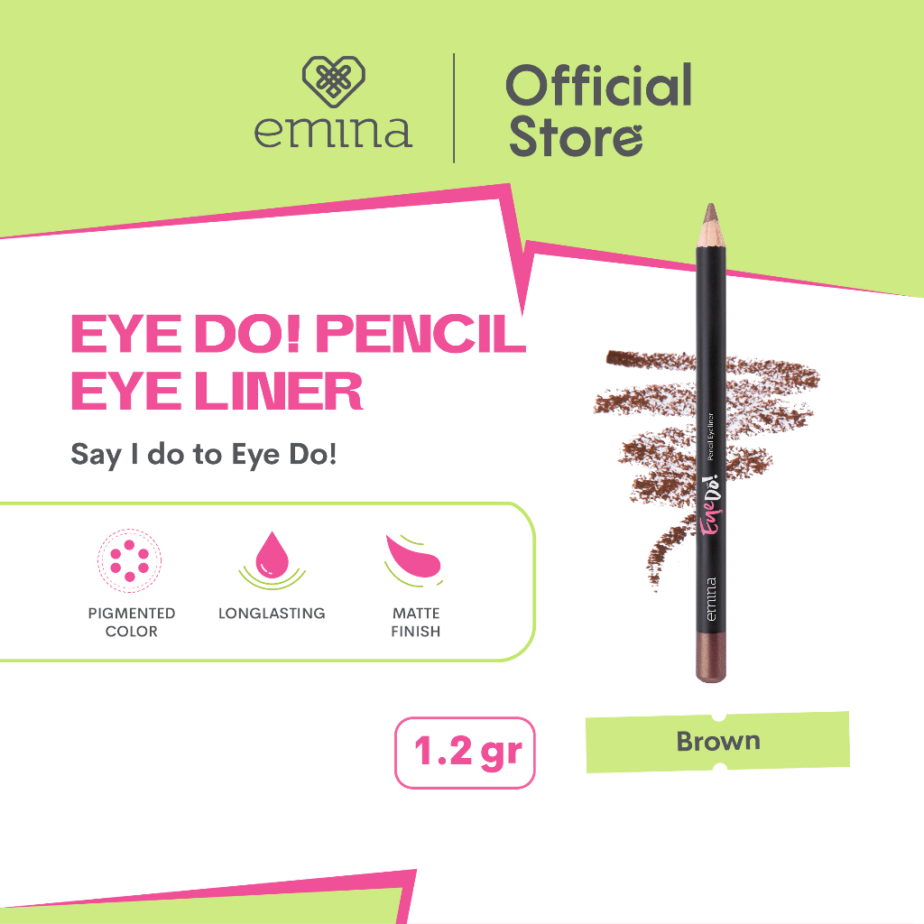 Emina Eye Do! Pencil Eye Liner 1.2 gr - Eye Liner Emina