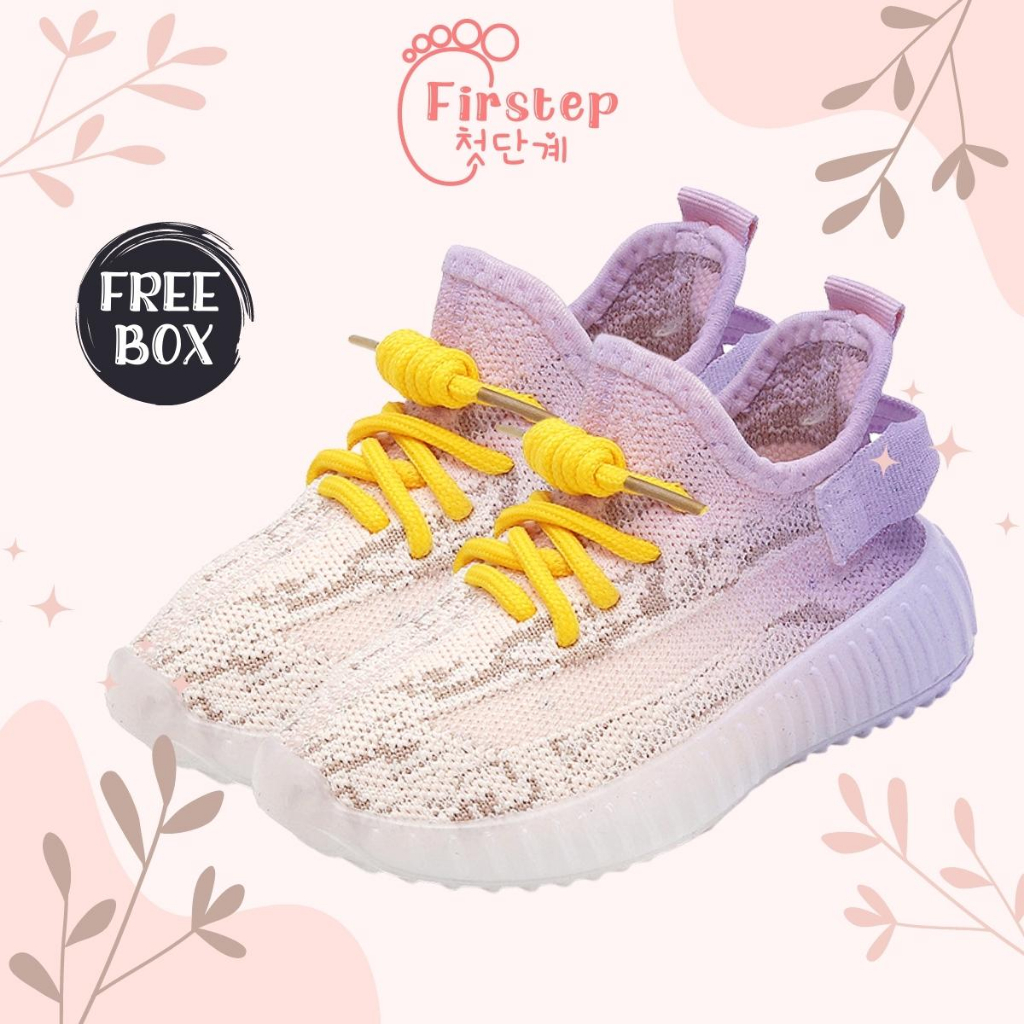 Sepatu Anak Perempuan Dan Laki Laki Import Sneaker Anak Usia 1-5 Tahun  FS157