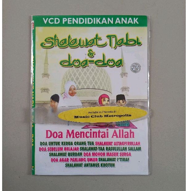 VCD EKONOMIS SHOLAWAT NABI & DOA/ SHOLAWAT NABI ASTAGFIRULLAH/DOA ANAK SHOLEH