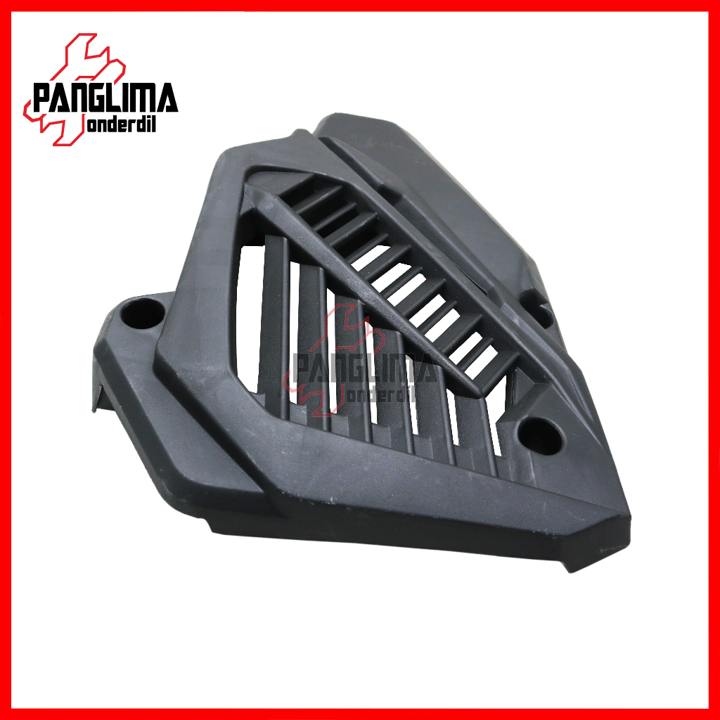 Cover Radiator Honda Vario 150-125 New LED 2015-2016-2017-2018-2019-2020-2021-2022 K59-K59J-K60-K60R Penutup Tutup Tameng Pelindung Magnit Magnet Hitam Polos