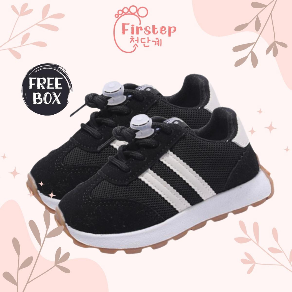 Sepatu Anak Perempuan Dan Laki Laki Import Sneaker Anak Usia 1-5 Tahun  FS161