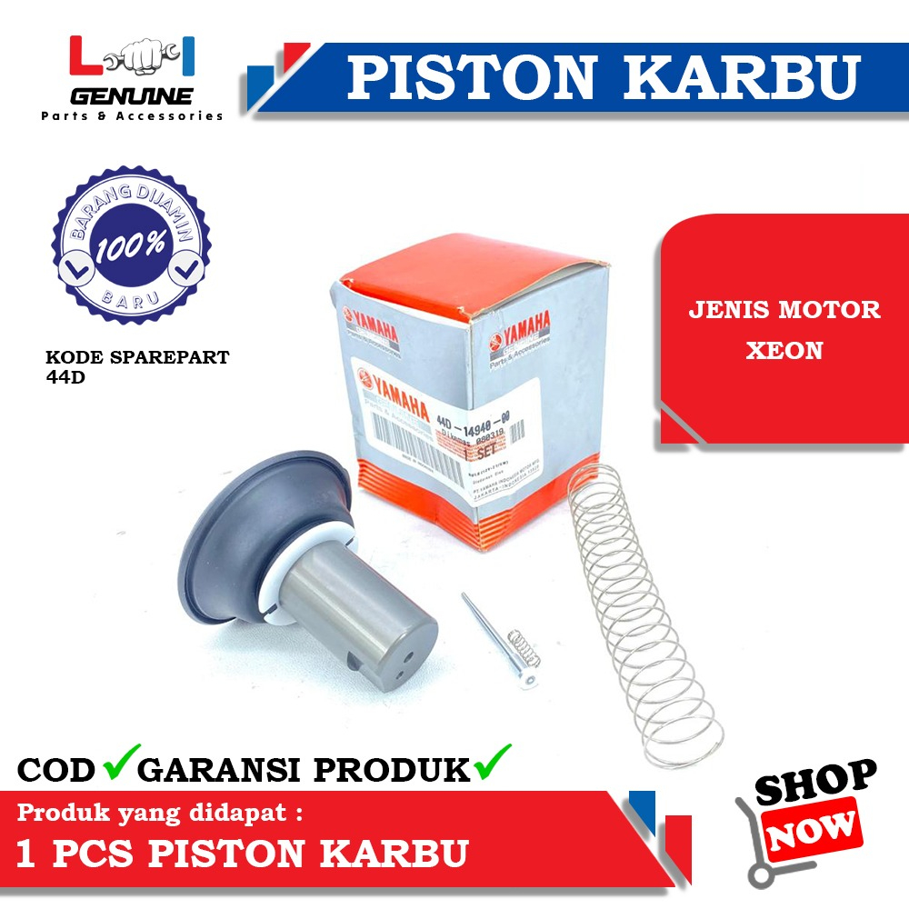 -LOI- VACUM KARBURATOR DIAGFRAGMA KARBURATOR ASSY KARET PISTON KARBU XEON KARBU 44D