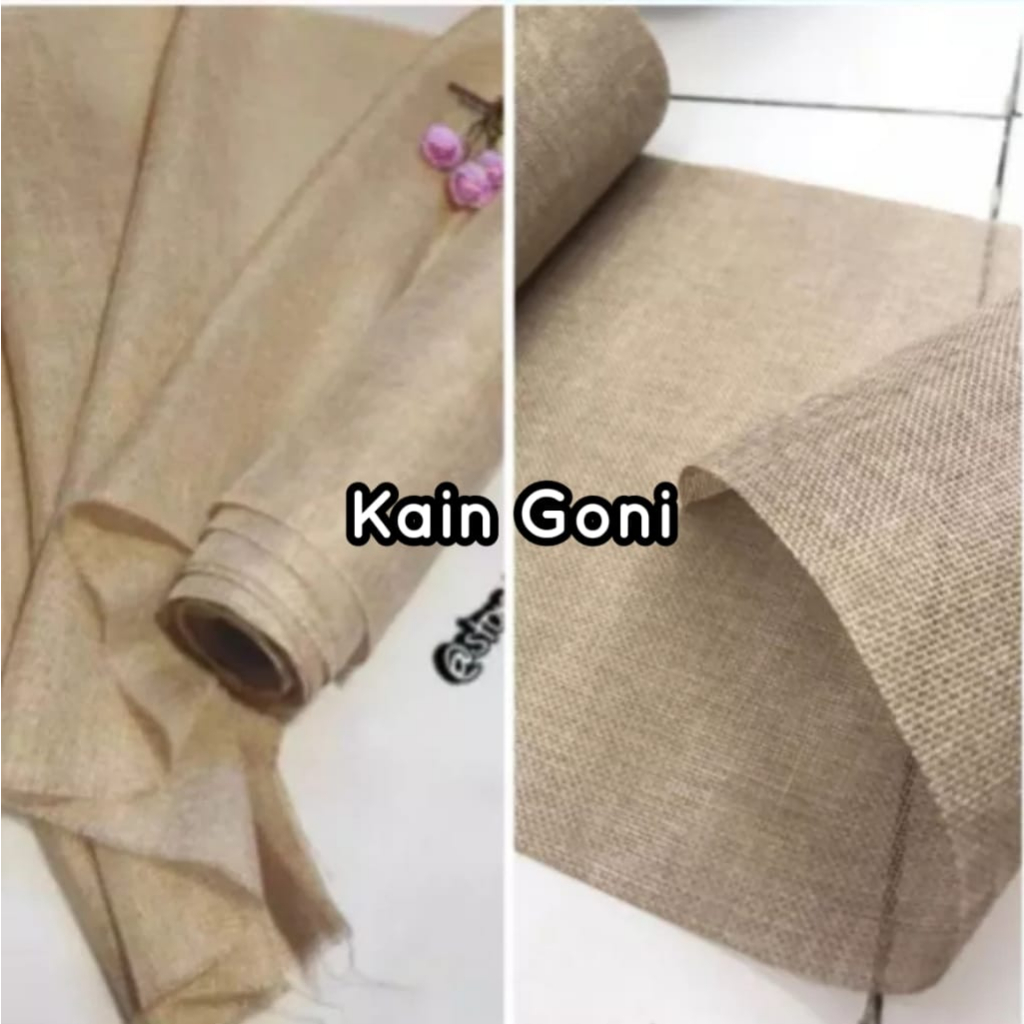 PER 1 ROLL / KAIN GONI / ANEKA KAIN GONI / KAIN GONI SINTETIS / KAIN JUTE