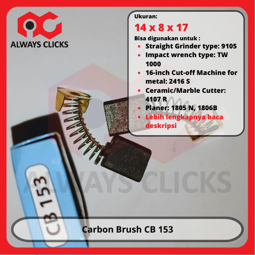 Carbon Brush CB 153 Circular Saw 5900B TW1000 2416S 4107R MT941