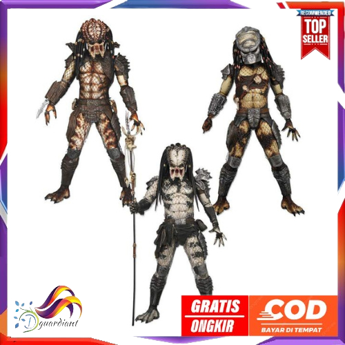 PROMO Neca predator 2 Scout city warior Stalker Sharman lost action Figure