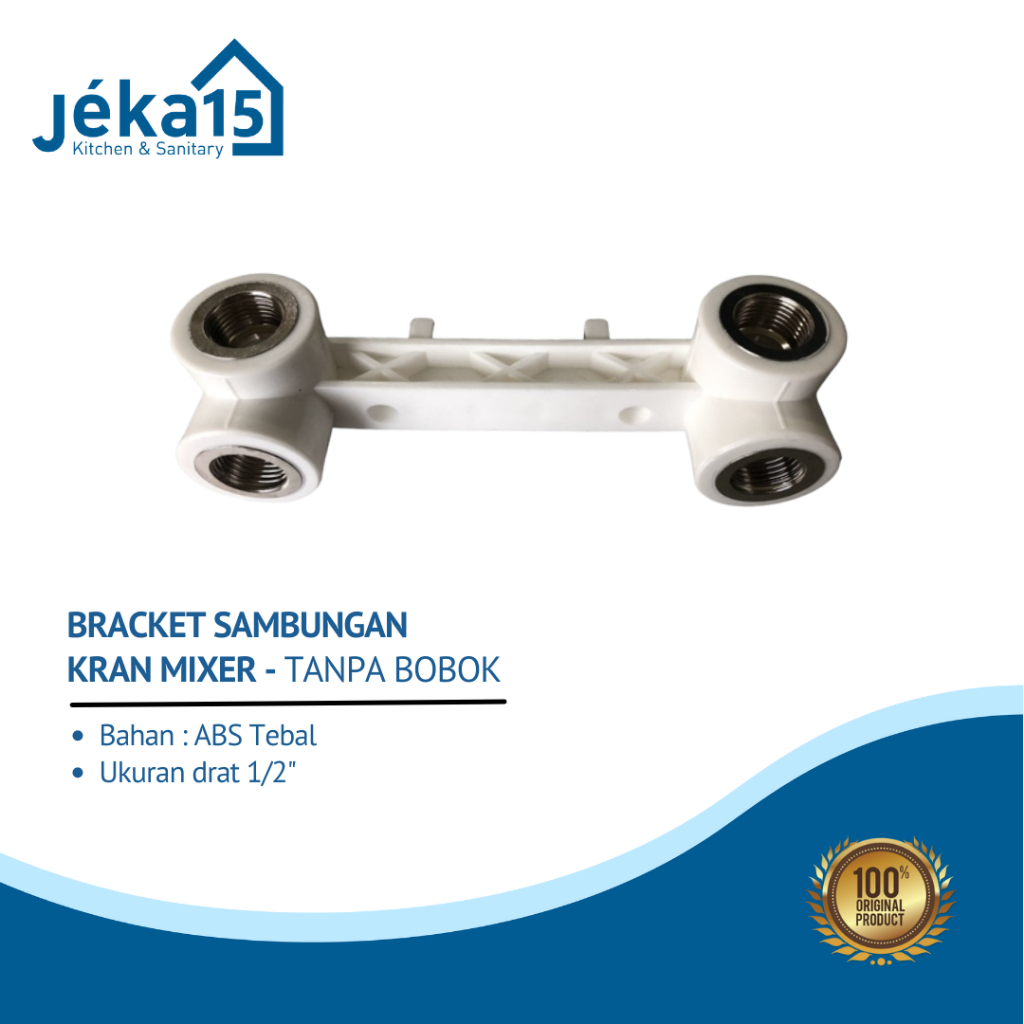 BRACKET SAMBUNGAN KRAN MIXER TANPA BOBOK | SAMBUNGAN WATER HEATER