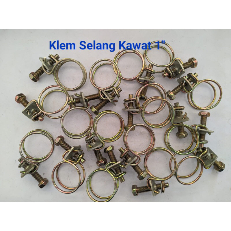 klem selang kawat 1”