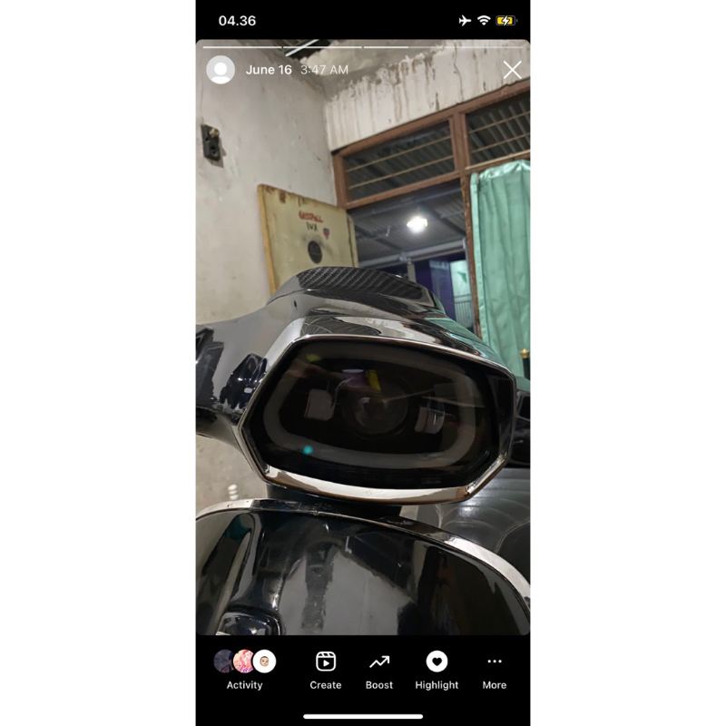 daymaker vespa matic sprint like new