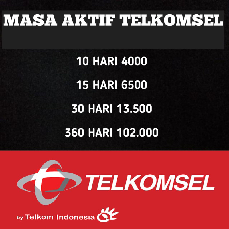 Masa Aktif Telkomsel