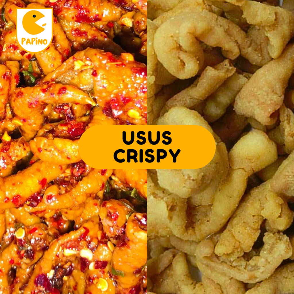 

USUS AYAM KRISPI USUS AYAM CRISPY / USUS AYAM KRISPI PEDAS DAUN JERUK CIKRUH / USUS CRISPY PAPINO