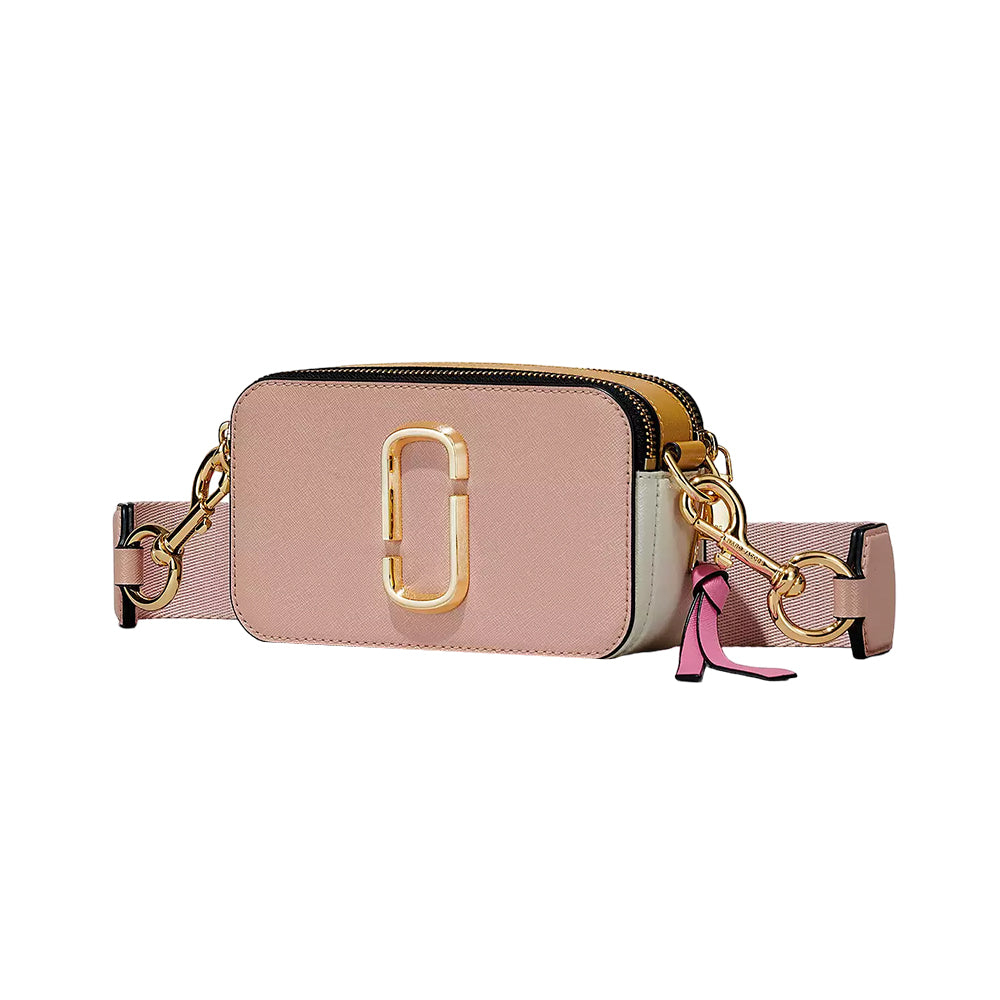 Marc Jacobs Snapshot Camera Bag - Rose Multicolor 100% Authentic