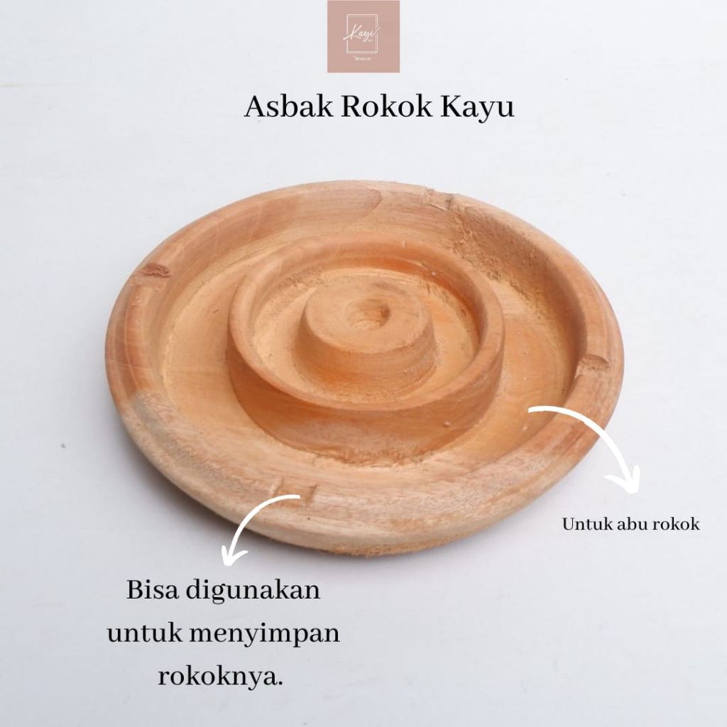 ASBAK KAYU / ASBAK ROKOK / ASBAK MURAH / ASBAK UNIK/ HIASAN
