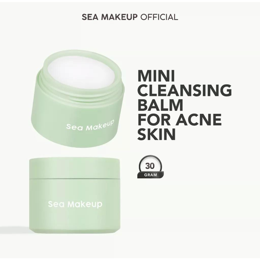 Sea Makeup Cleansing Balm Pembersih Make Up Remover Kulit Berjerawat Membantu menghapus makeup secara mudah