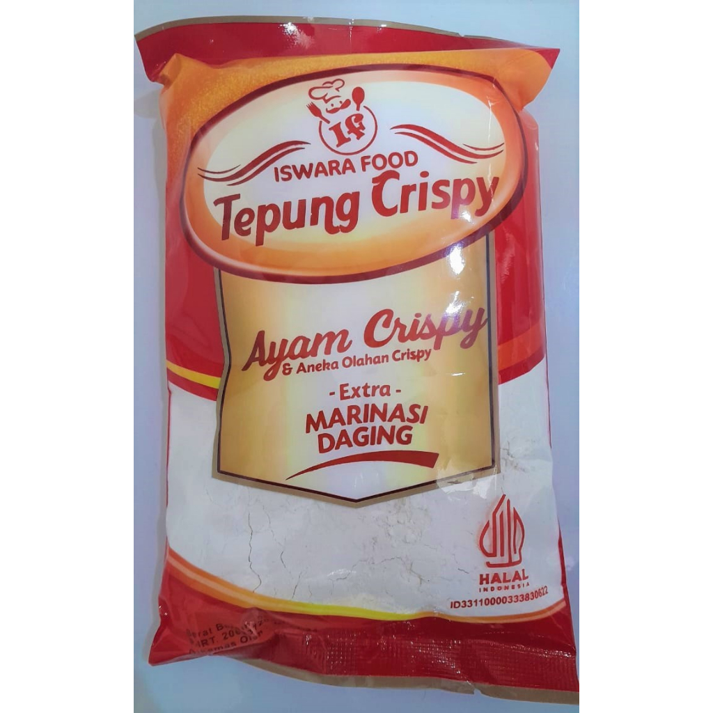 

Qriukk Tepung Crispy Serbaguna - Tepung dan Bumbu Marinasi Daging 500gr